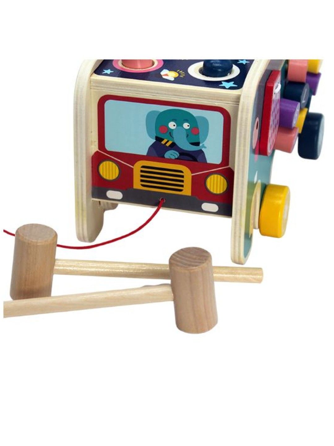 Healthcare Depot Wooden Elephant Pull Vehicle (No Color- Image 4)