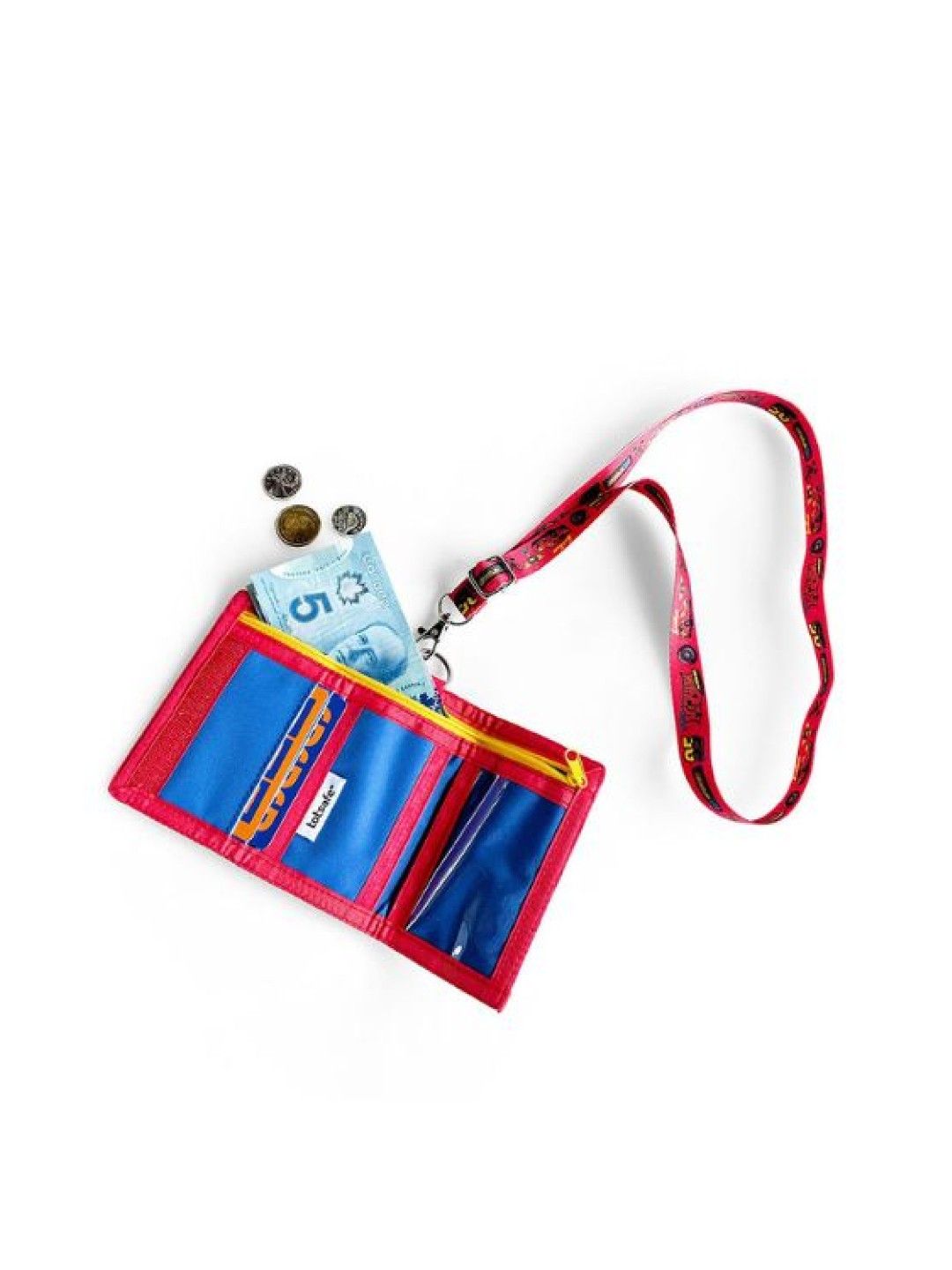 Totsafe Disney Lanyard Wallet Accessories for Boys (Cars Classic- Image 2)