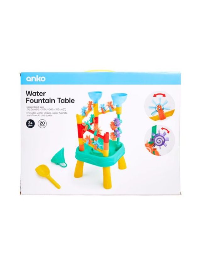 Anko Water Fountain Table (20pcs)