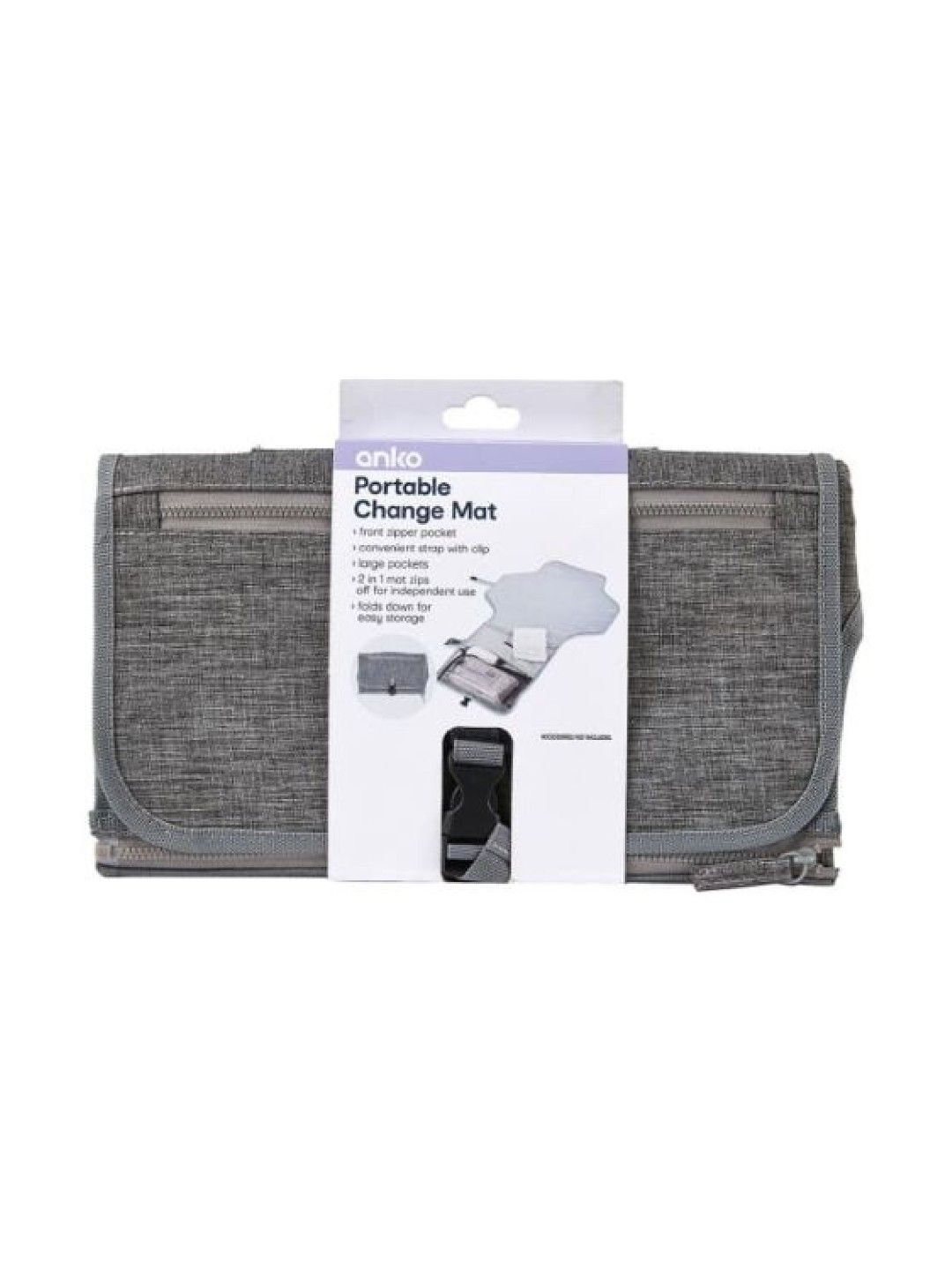 Anko Portable Change Mat (Grey- Image 4)