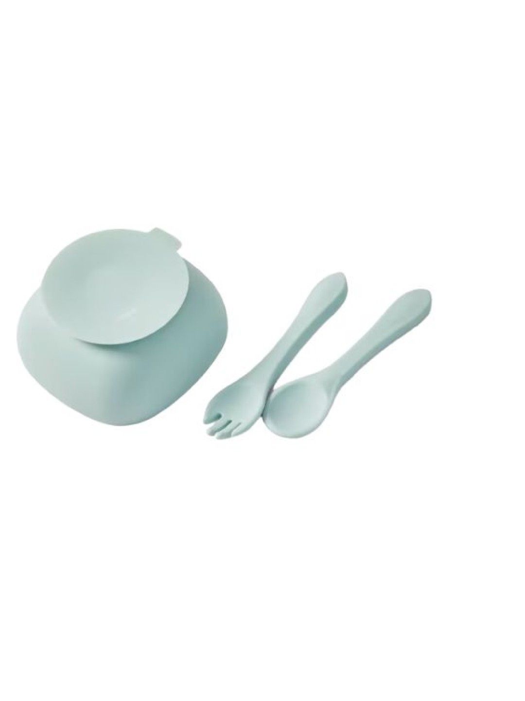 Anko Silicone Feeding Set (6pcs) (Teal- Image 4)