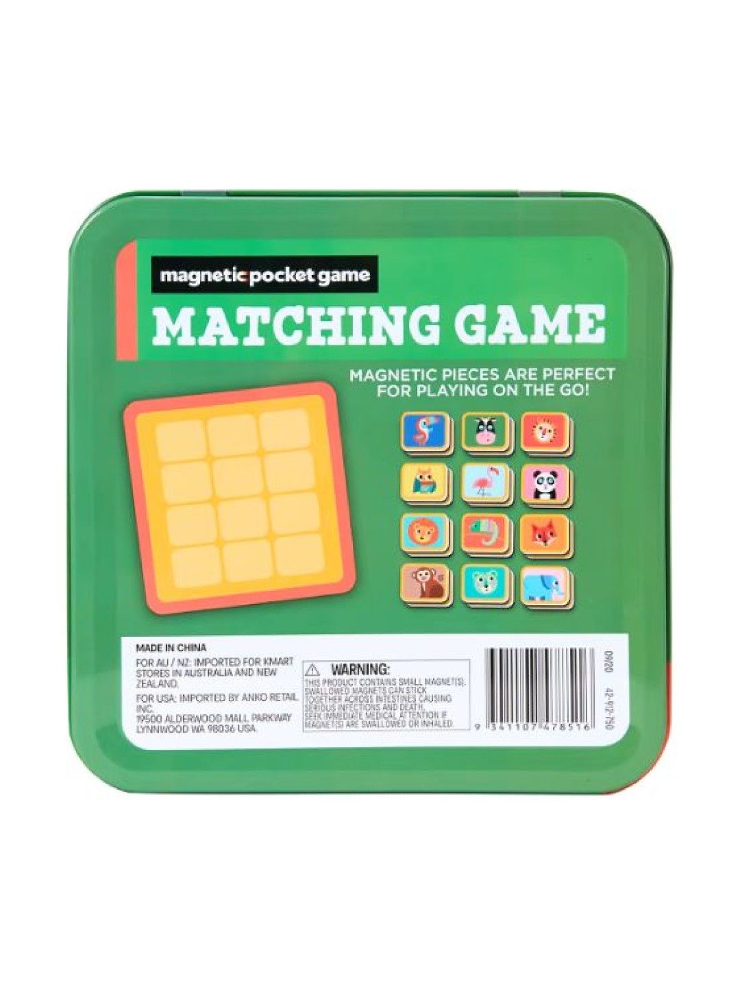 Anko Matching Magnetic Pocket Game (Assorted- Image 4)