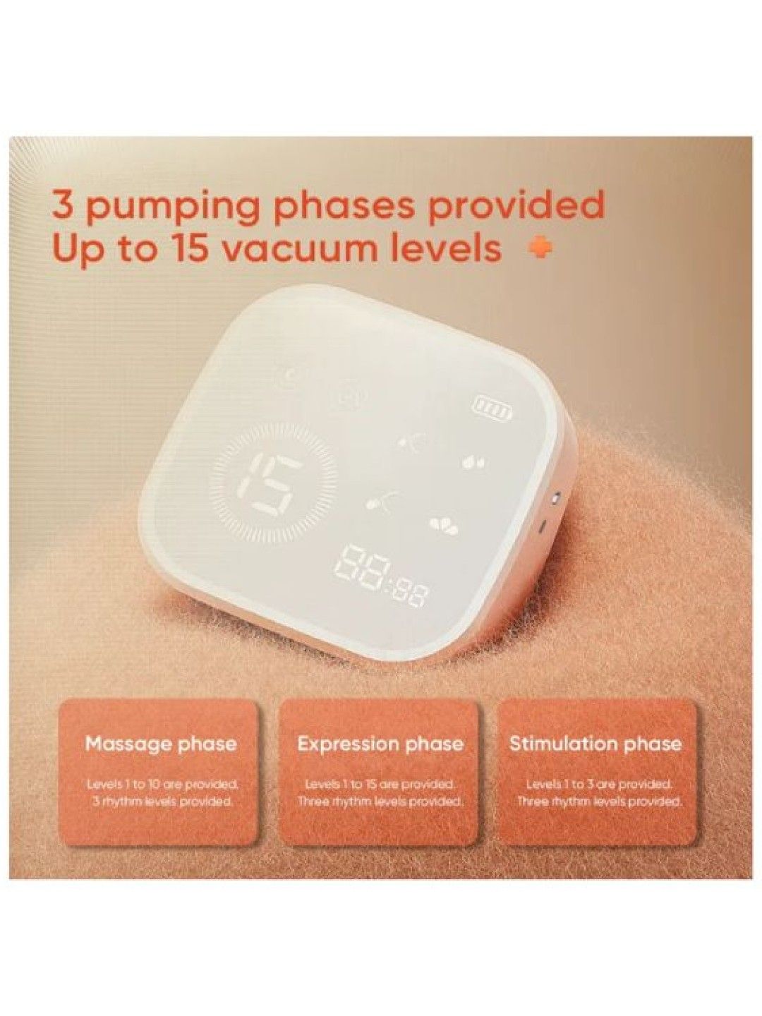 Yoboo Pulse Pro Electric Breast Pump Set (No Color- Image 3)