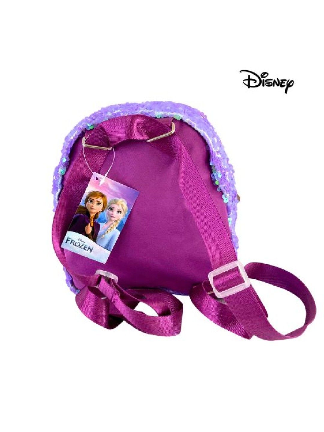 Disney Frozen Cute Lavender Sequin 3-Way Bag (No Color- Image 4)