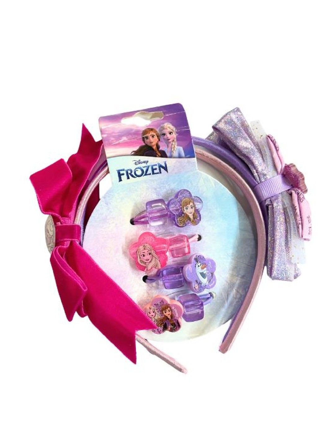 Disney Frozen Headband and Pony Tail Hair Accessories Set (No Color- Image 4)