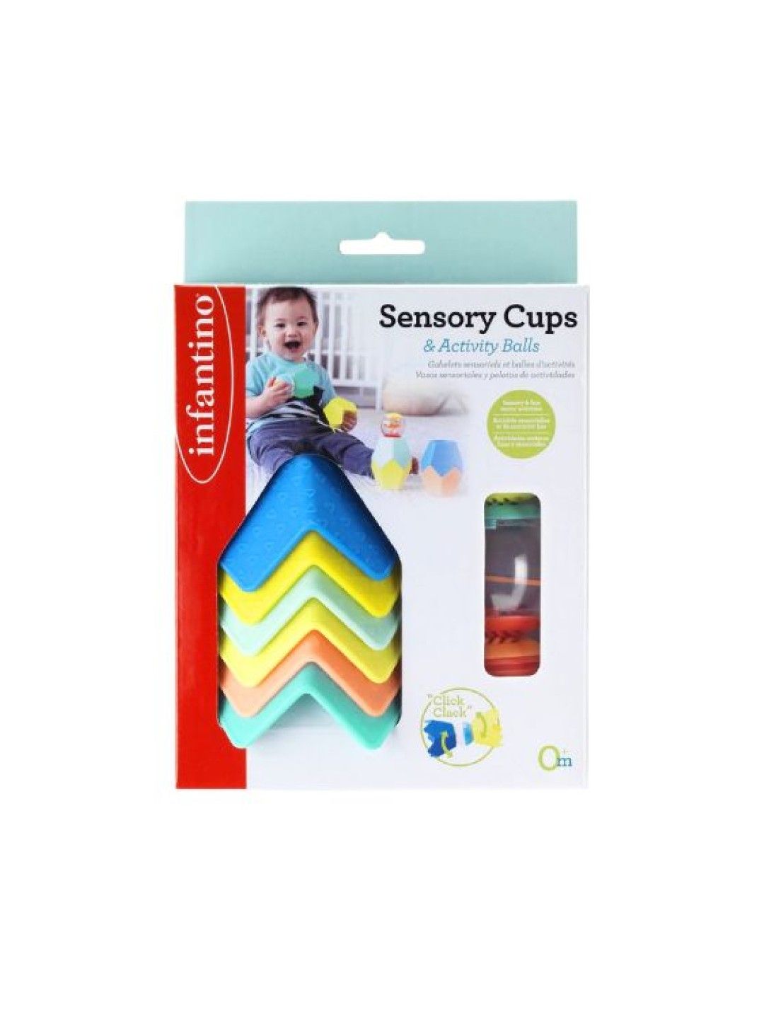 Infantino Sensory Cups & Activity Balls Set (No Color- Image 3)