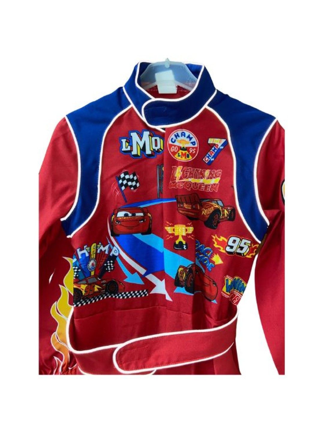 Disney Cars Lightning Mcqueen Racer Costume (No Color- Image 3)