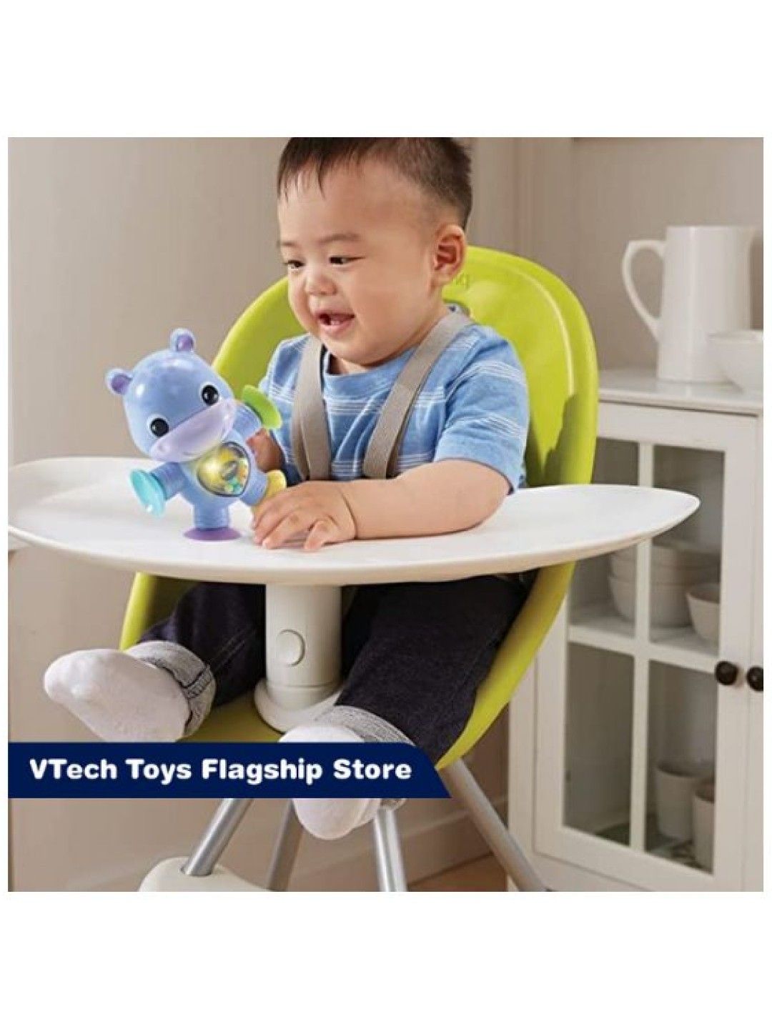 VTech VTech Baby Stick & Twist Hippo (Multicolor- Image 4)