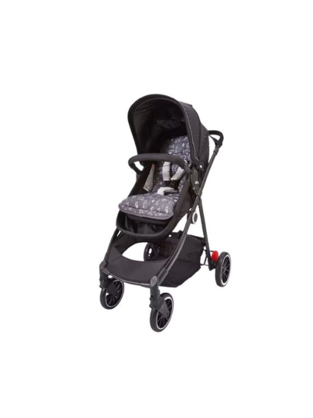 Anko Reversible Pram Liner - Woodlands (Black- Image 4)