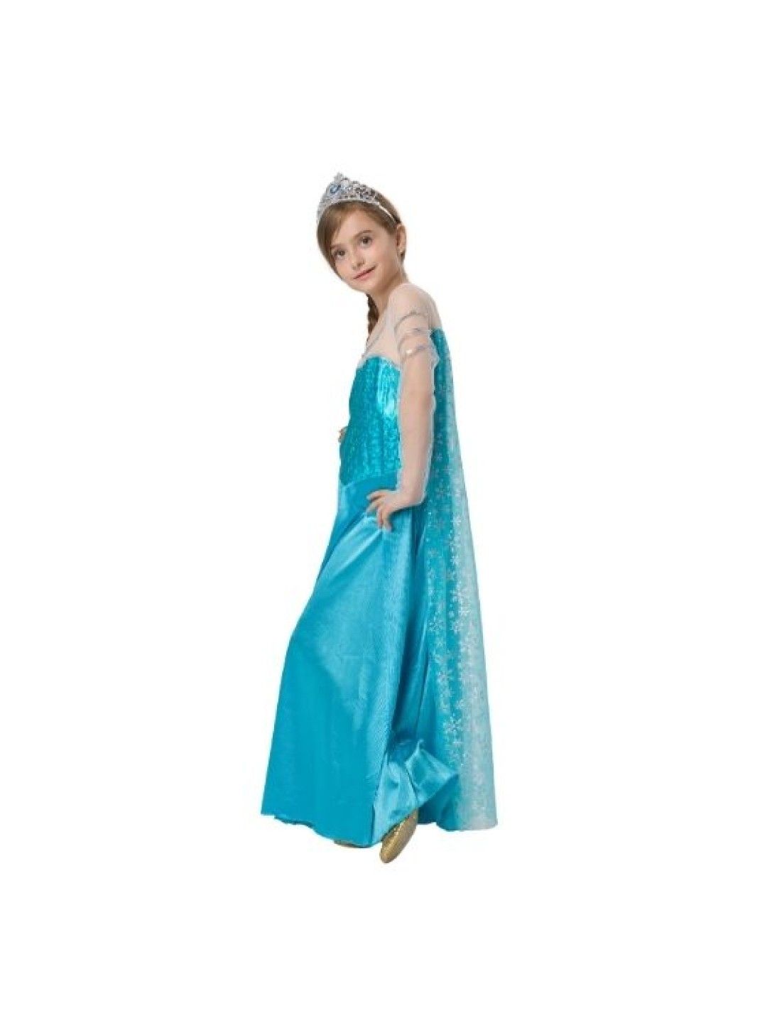 Disney Frozen Elsa Girls' Costume (No Color- Image 4)