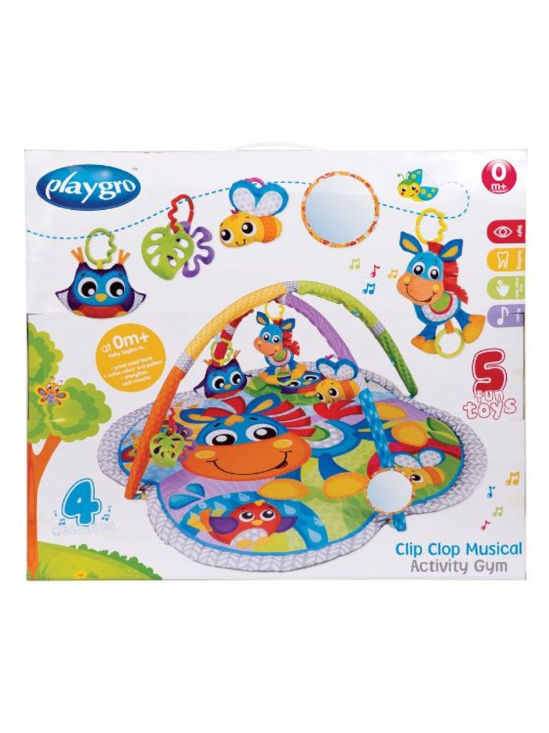 Playgro Clip Clop Musical Activity Gym (No Color- Image 4)