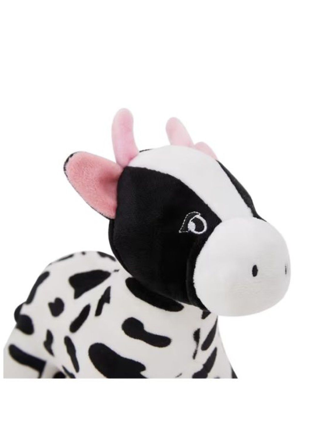 Anko Pet Toy Plush Cow (Black/White- Image 4)