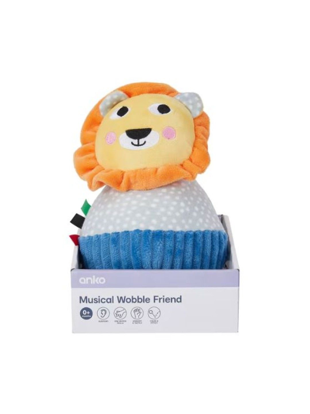 Anko Musical Wobble Friend (Multicolor- Image 4)