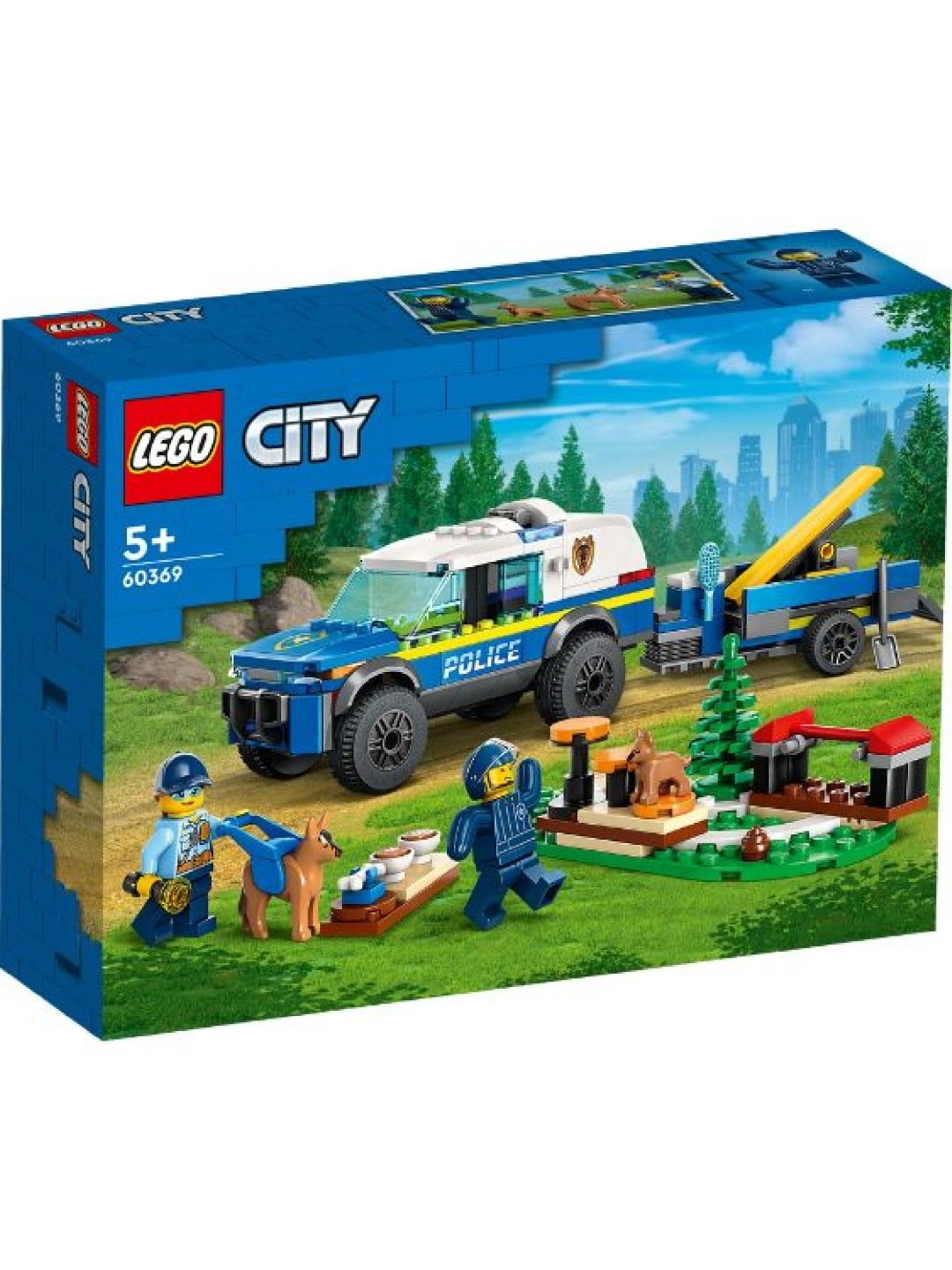 Lego City 60369 Mobile Police Dog Training Building Blocks (197pcs) (No Color- Image 4)