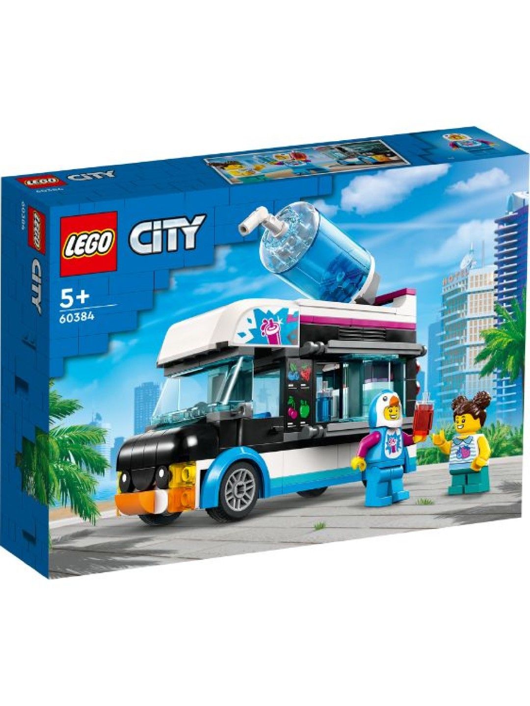 Lego City 60384 Penguin Slushy Van Building Blocks (194pcs) (No Color- Image 4)