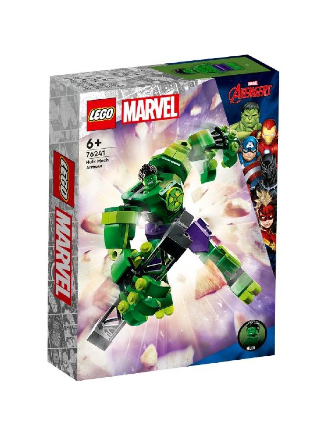 Lego Super Heroes 76241 Hulk Mech Armor Building Blocks (138pcs) (No Color- Image 4)