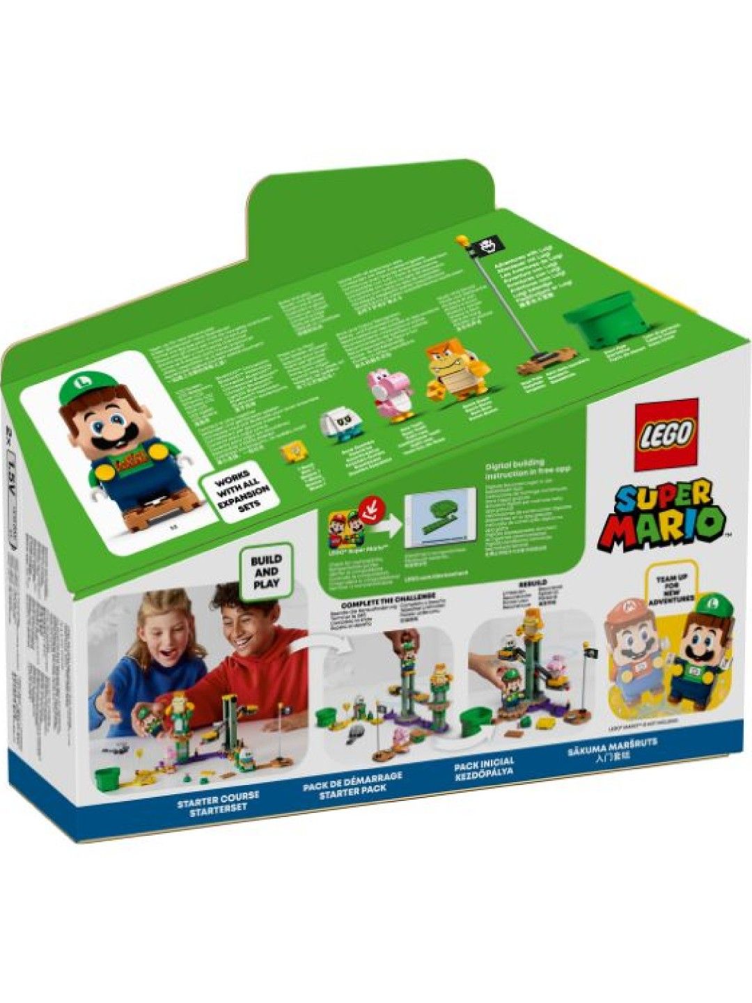 Lego Super Mario 71387 Adventures with Luigi Starter Course Building Blocks (280pcs) (No Color- Image 4)