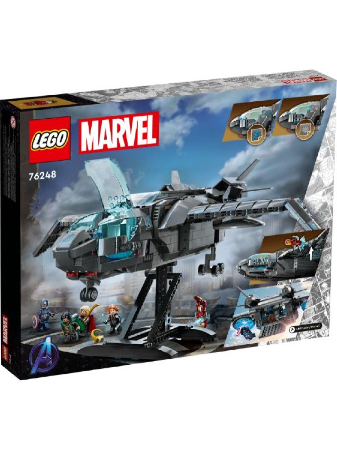 Lego Super Heroes 76248 The Avengers Quinjet Building Blocks (795pcs) (No Color- Image 4)