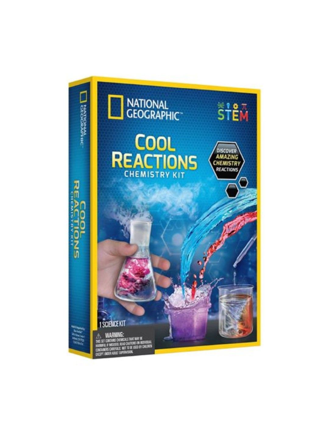 National Geographic Science Kit - Volcano + Cool Chem + Dino Kit Bundle (No Color- Image 4)