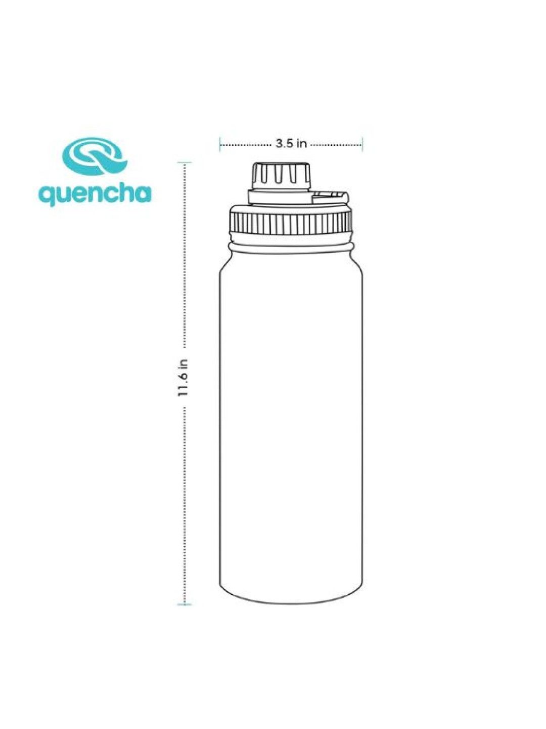 Sunbeams Lifestyle QUENCHA Premium Insulated Tumbler (1100ml) with Silicon Boot (Onyx- Image 3)