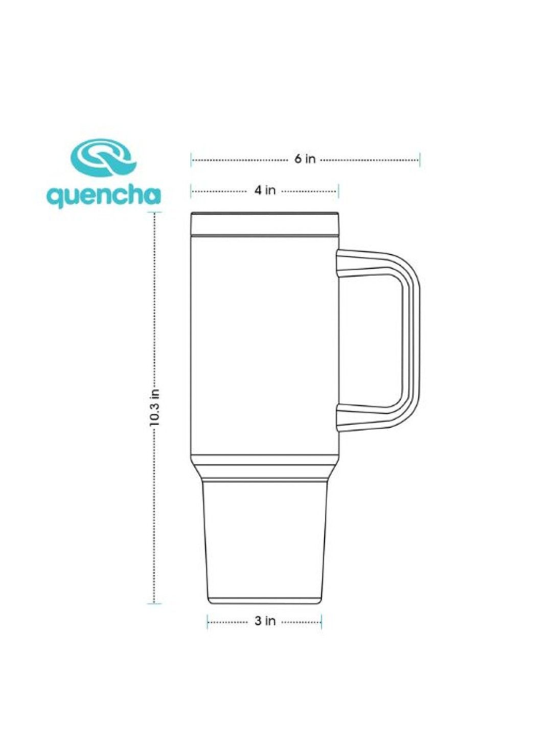 Sunbeams Lifestyle QUENCHA Premium Insulated Mug Tumbler (1100ml) (Sand- Image 3)