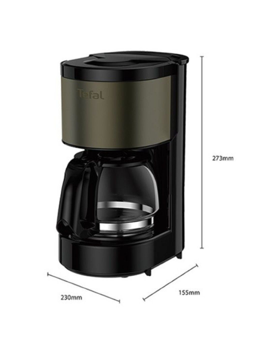 Tefal Color Touch Mini Coffee Maker (6 Cups) (No Color- Image 4)