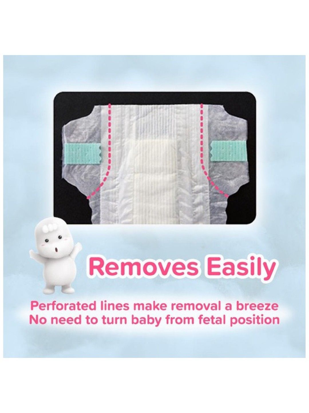 MamyPoko Airfit (Preemie) Tape Diaper P-S (26s) (No Color- Image 4)