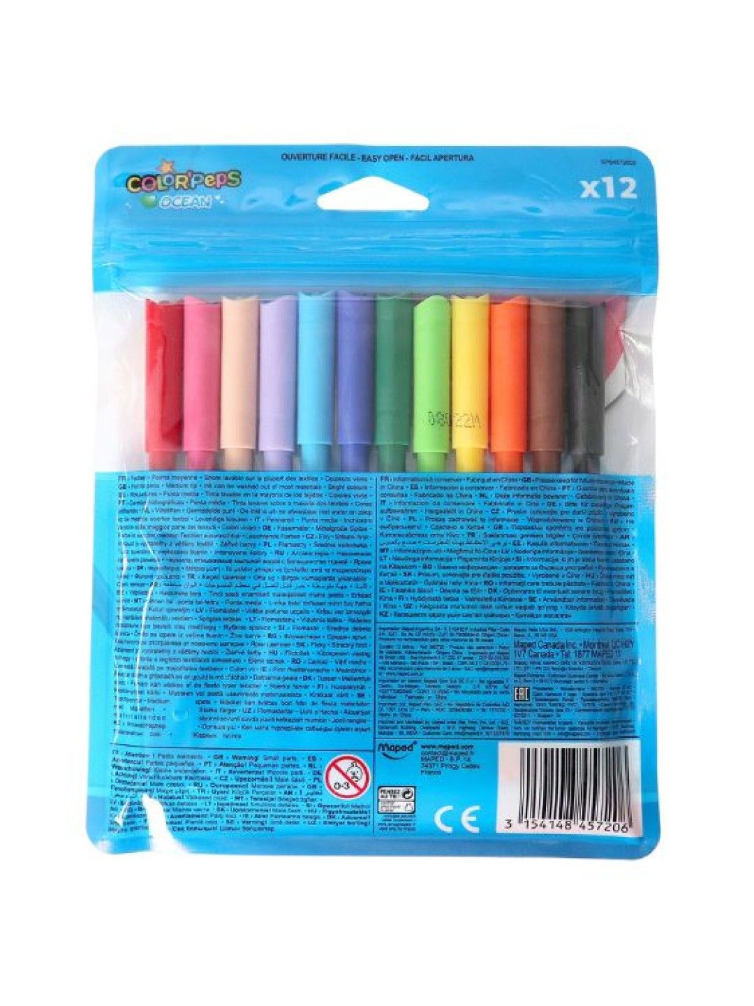Maped ColorPeps Ocean Felt Pens Pulse (12 Colors) (No Color- Image 4)