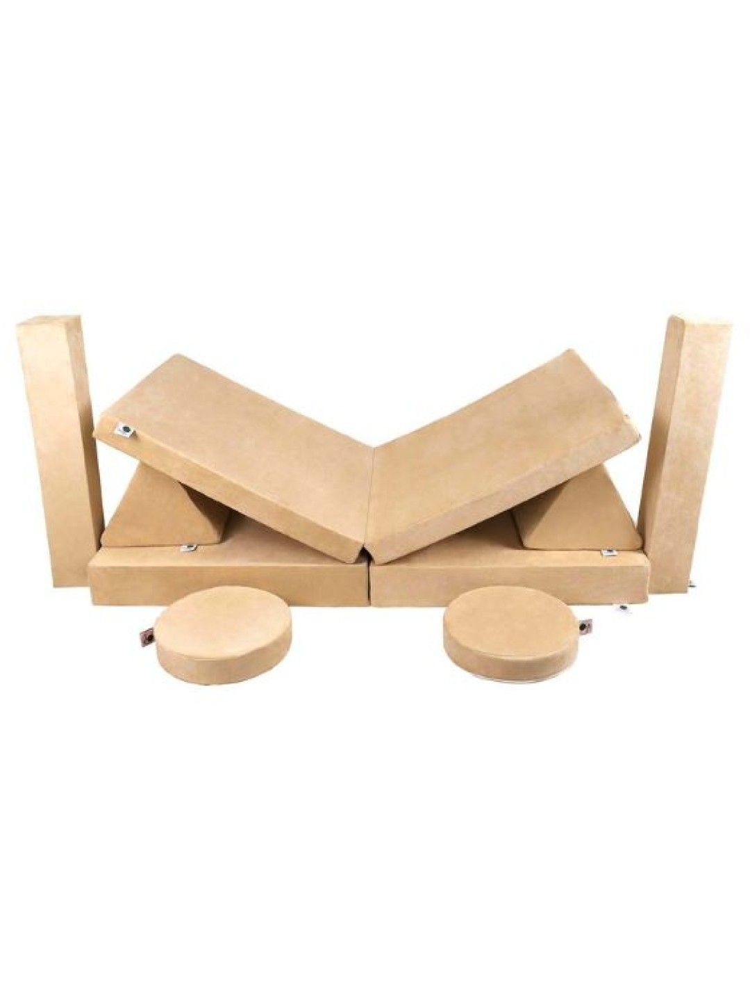 Forest Baby Children's Play Couch (Sand Dune- Image 4)