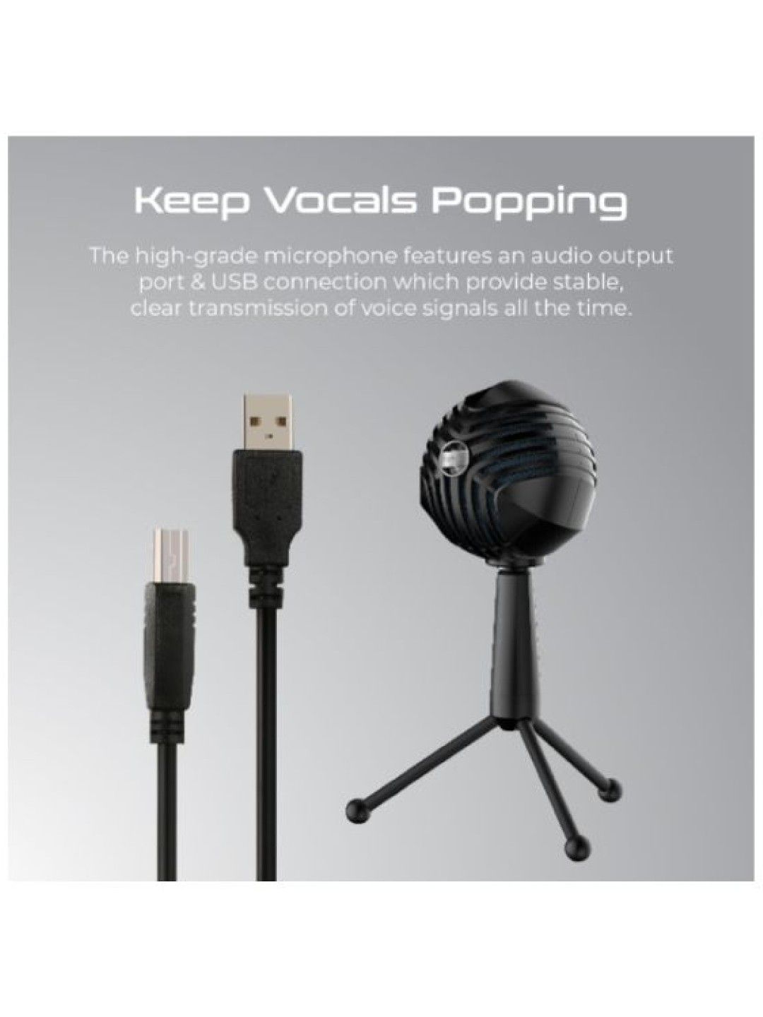 Vertux SPHERE High Sensitivity Professional Digital Recording Microphone (Black- Image 4)