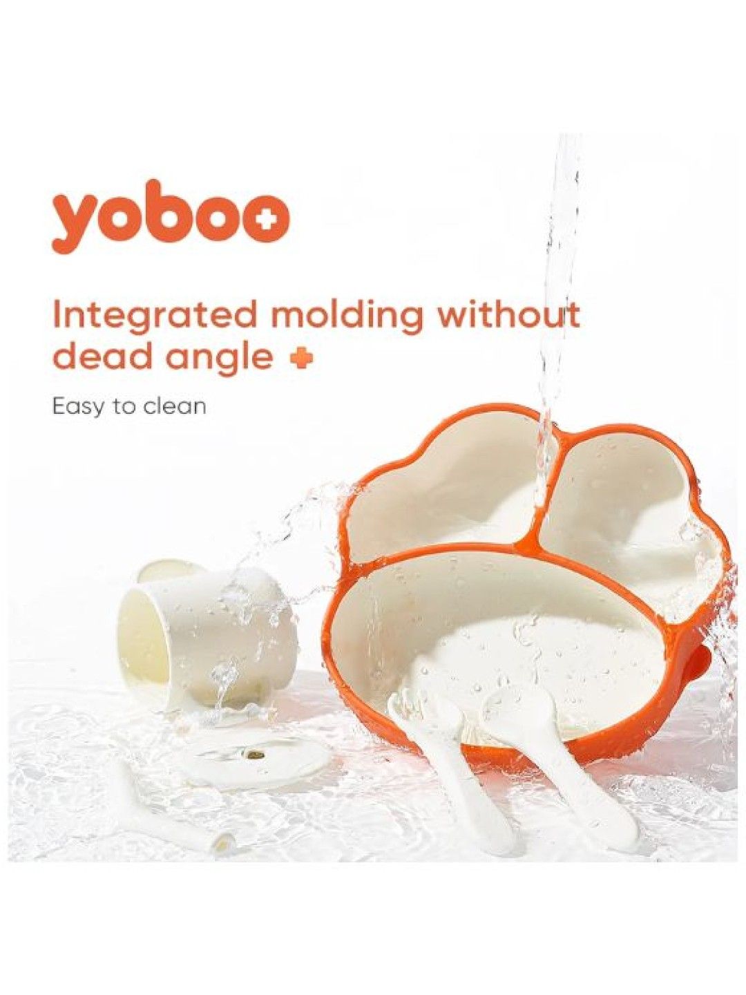 Yoboo Silicone Dinner Plate (No Color- Image 4)