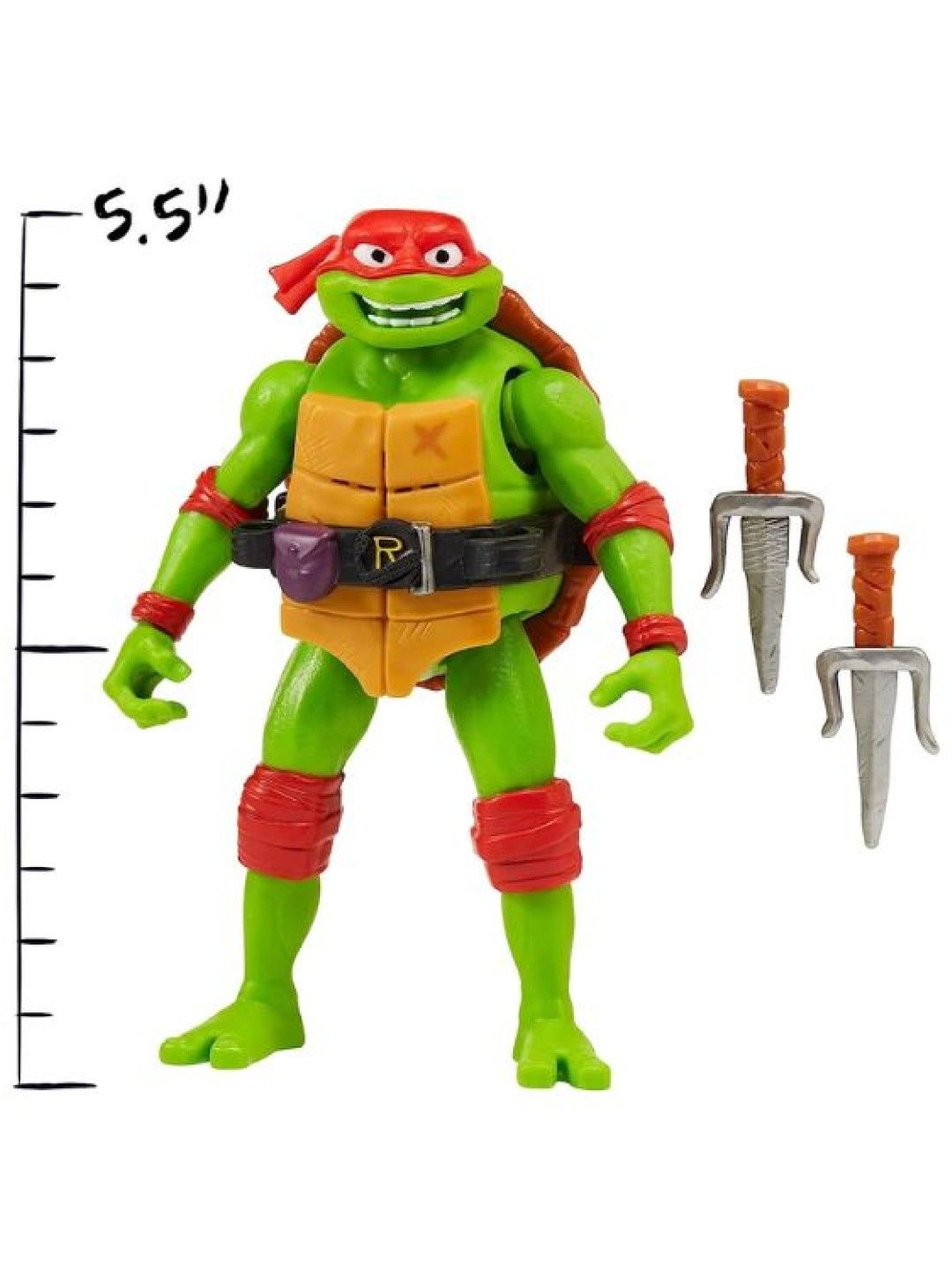 Teenage Mutant Ninja Turtles Mutant Mayhem Ninja Shouts Raphael (Multicolor- Image 4)