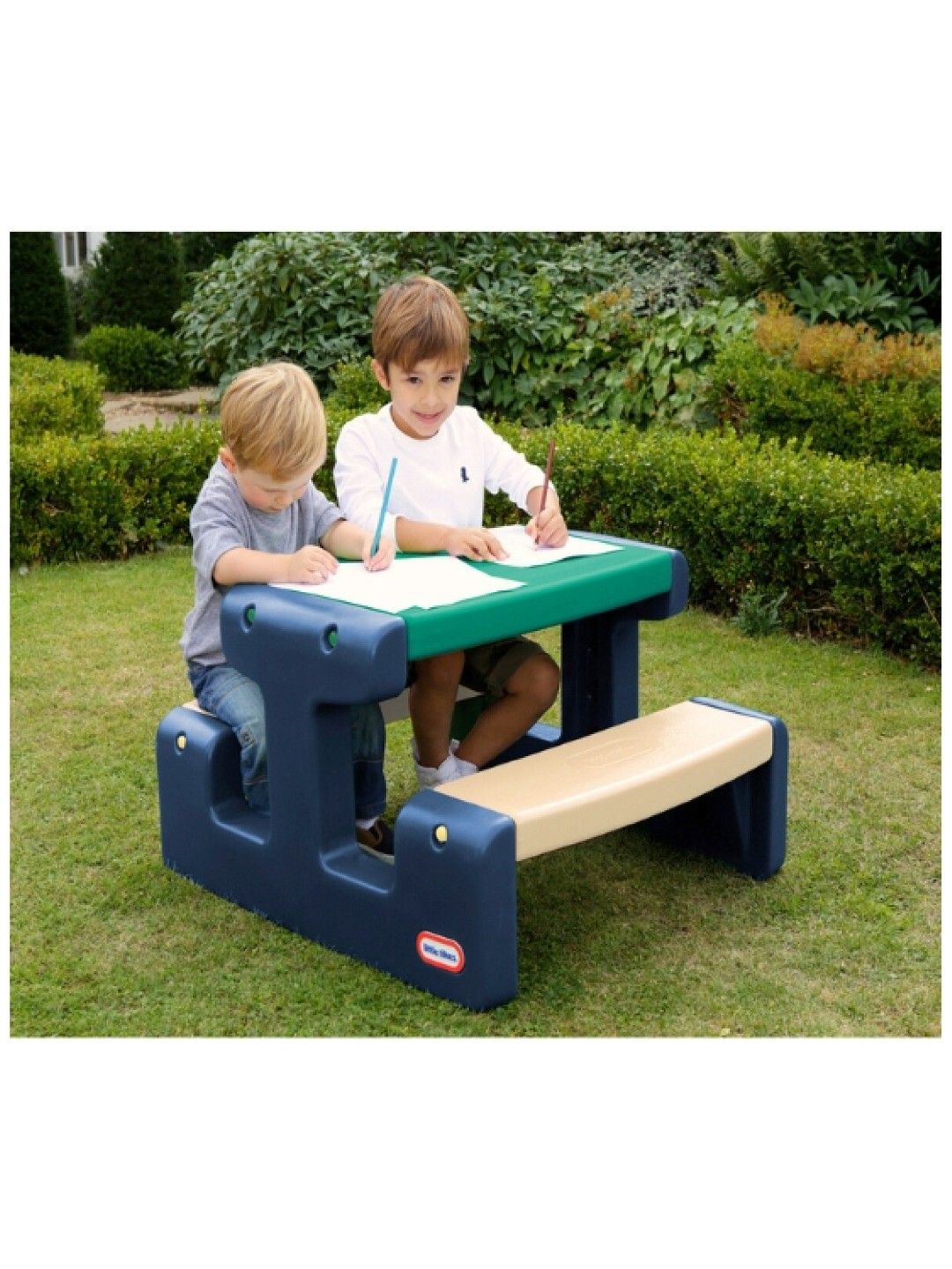 Little Tikes Junior Picnic Table-Jungle (No Color- Image 4)