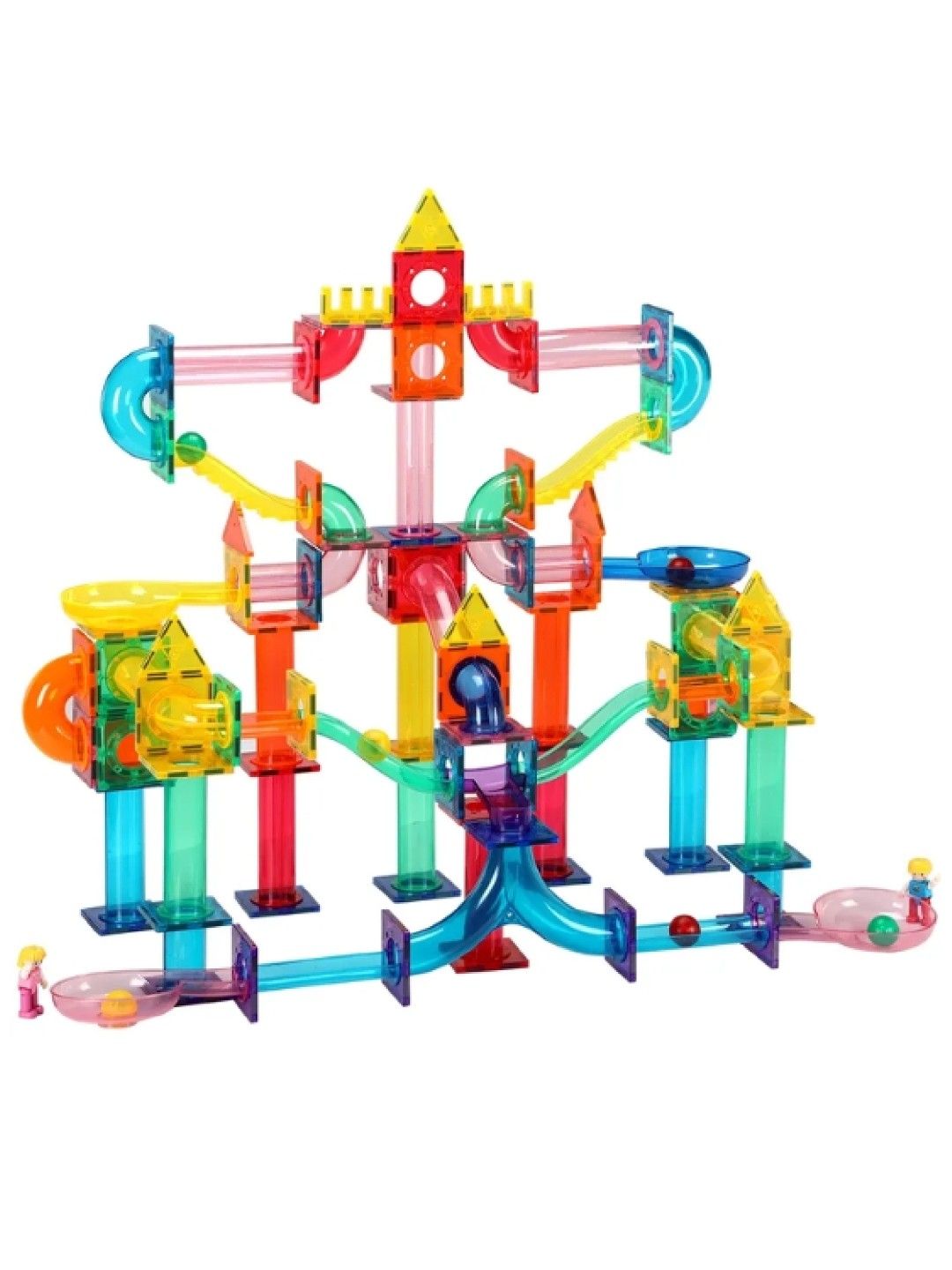 Kebo Magnetic Marble Run (200pcs) (No Color- Image 4)