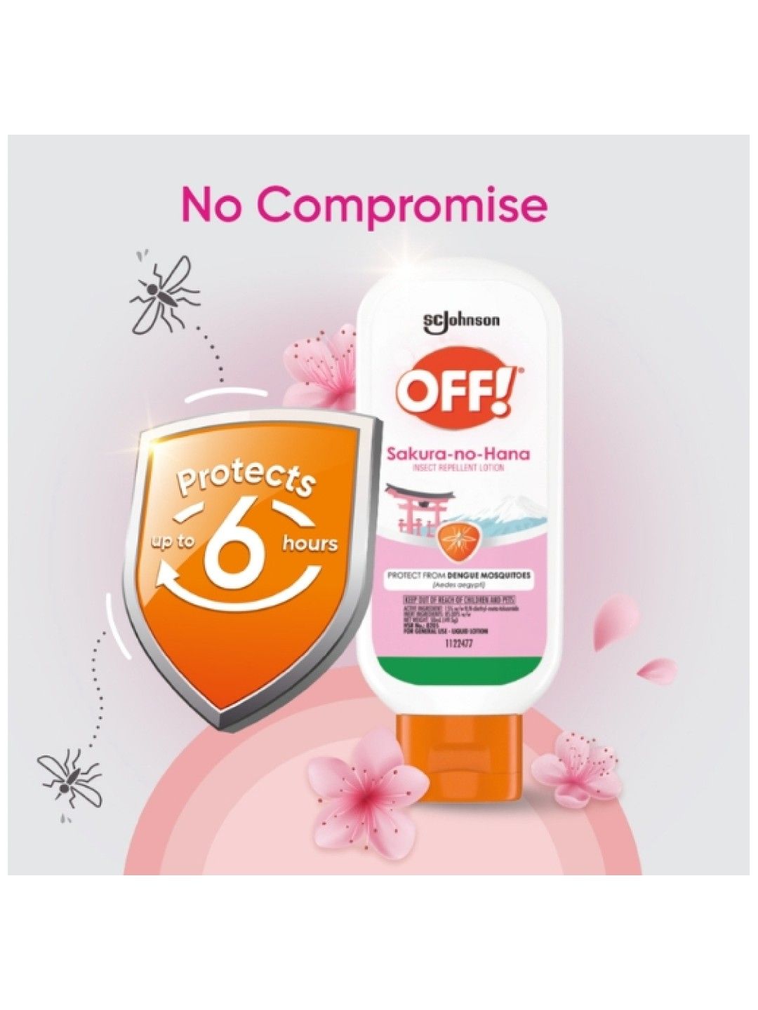 OFF! Mosquito Repellent Sakura Lotion (50ml) (No Color- Image 4)