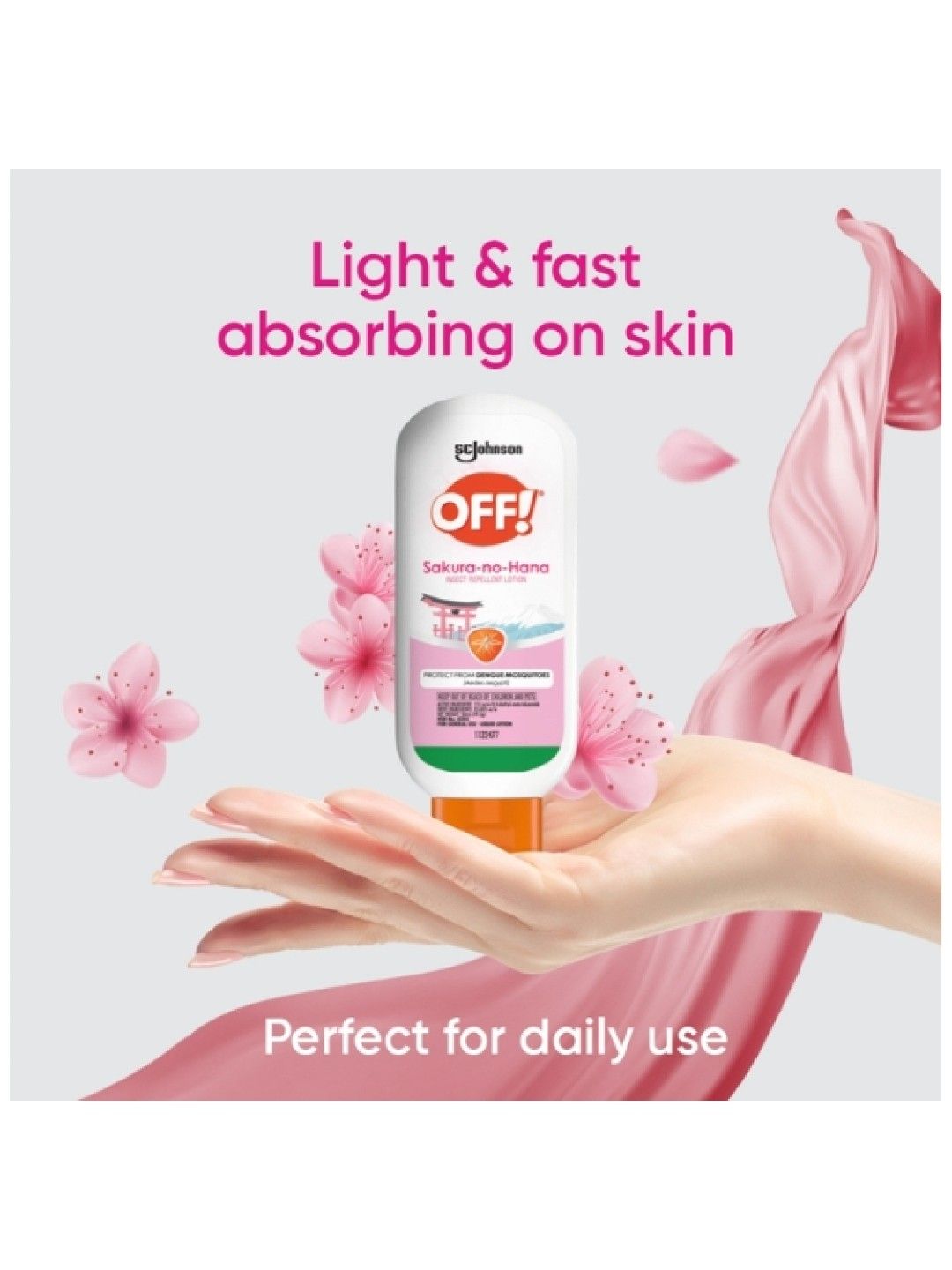 OFF! Mosquito Repellent Sakura Lotion (100ml) (No Color- Image 4)