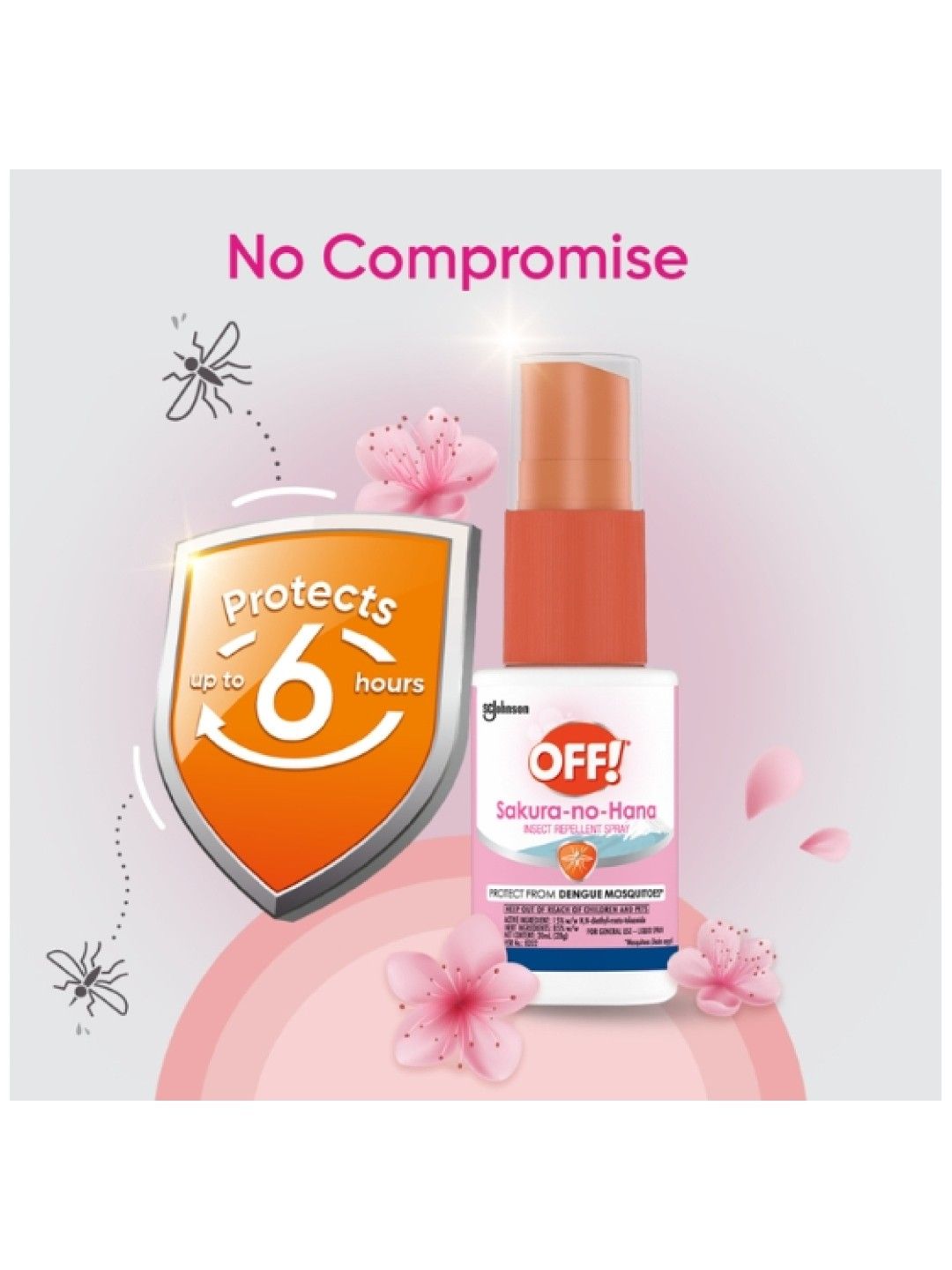 OFF! Mosquito Repellent Sakura Refresh Spritz (30ml) (No Color- Image 4)