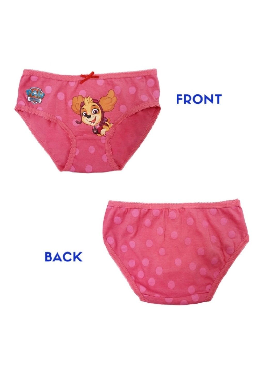 Enfant Paw Patrol Toddler Girls Panty (3 pcs) (Pink/Red/Violet- Image 4)