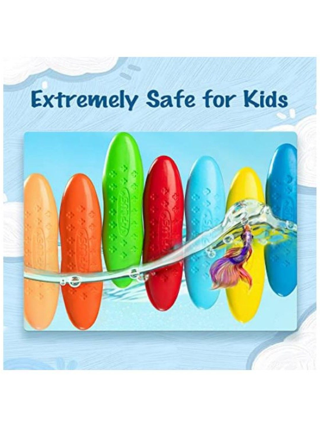 Y-PLUS+ Peanut Clean Hand Crayons (36 colors) (No Color- Image 4)