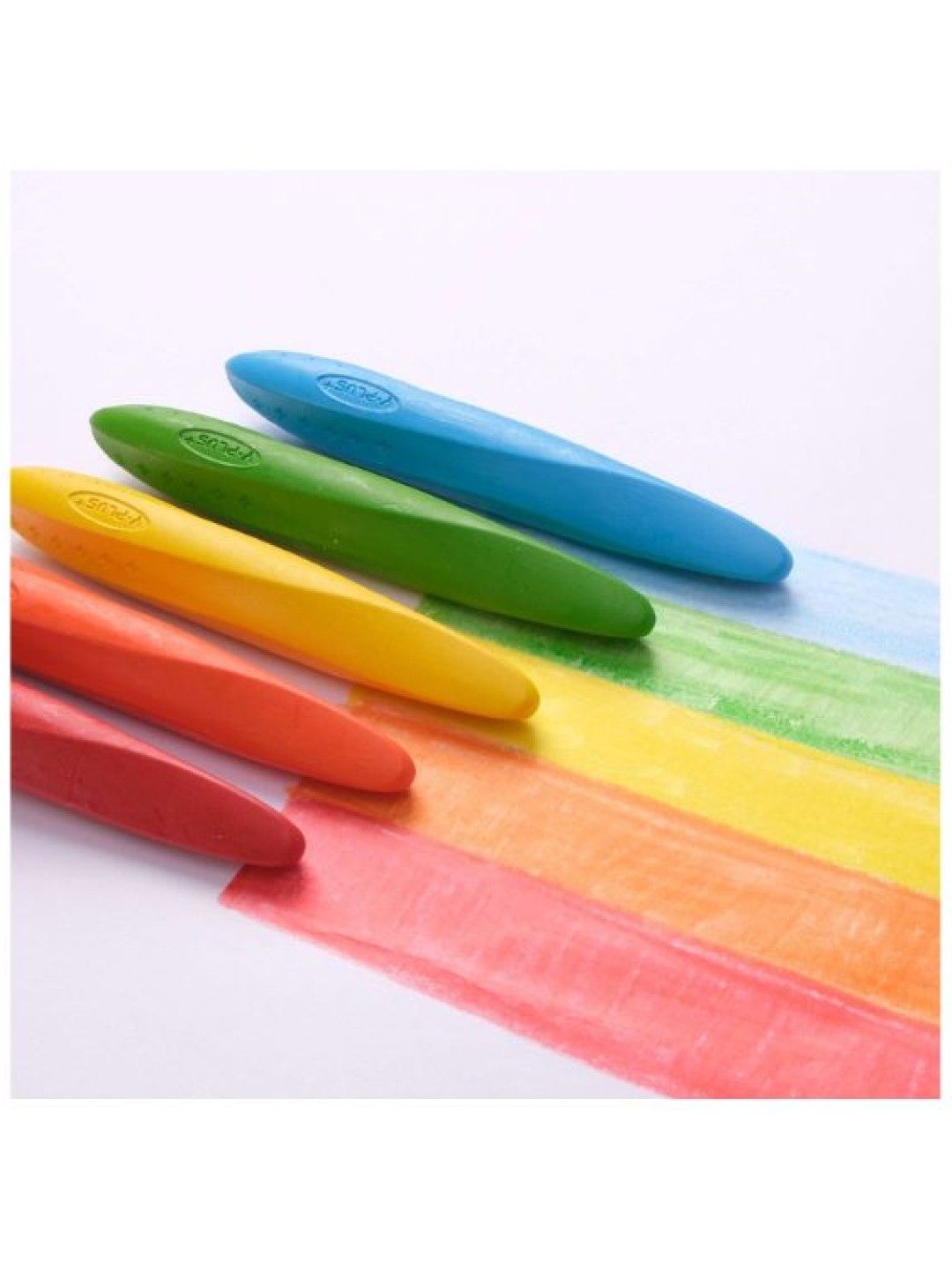 Y-PLUS+ Triangular Peanut Crayons (12 colors) (No Color- Image 4)