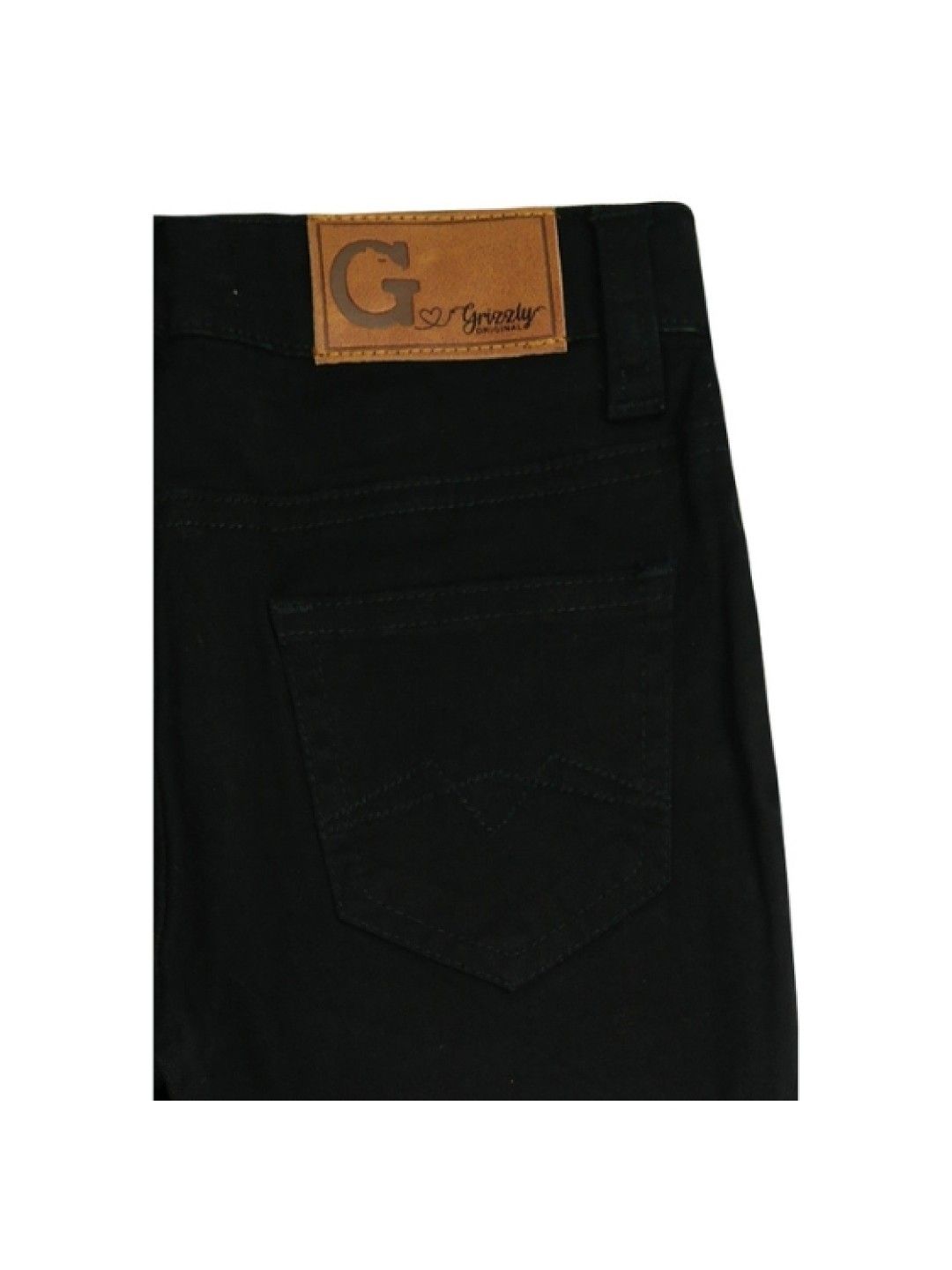 Grizzly Girls Basic Twill Pants (Black- Image 4)