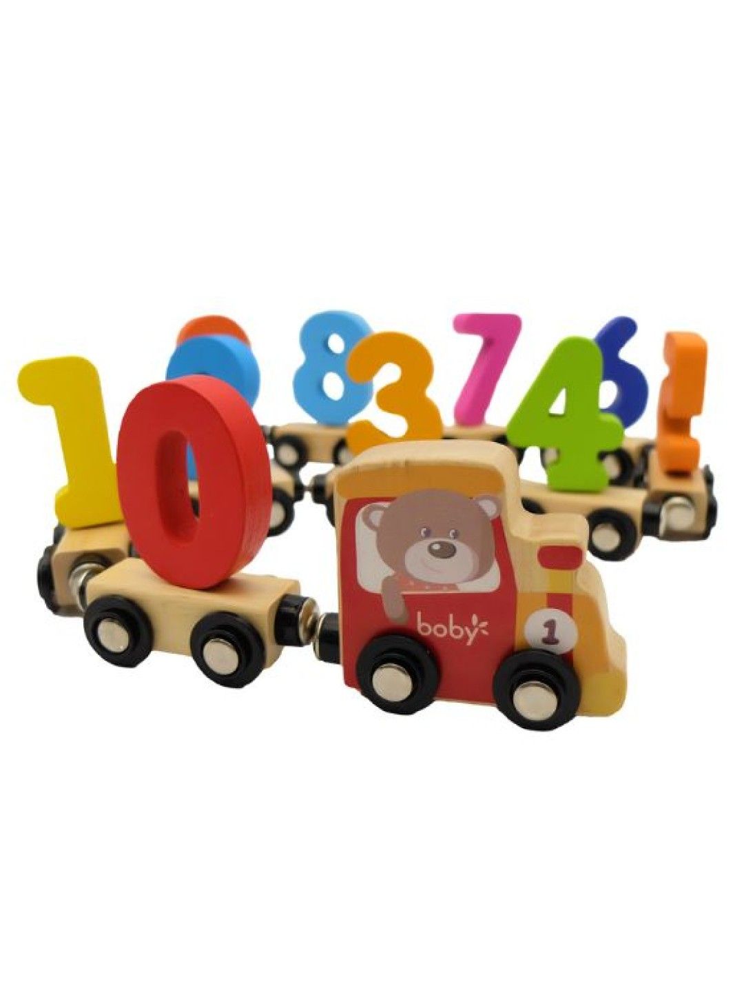 Boby Wooden Educational Numbers Train (Multicolor- Image 4)