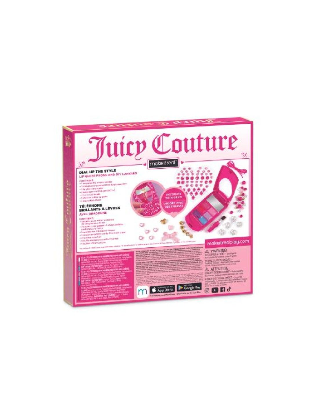 Make It Real Dial Up the Style Lip Gloss Phone (No Color- Image 4)