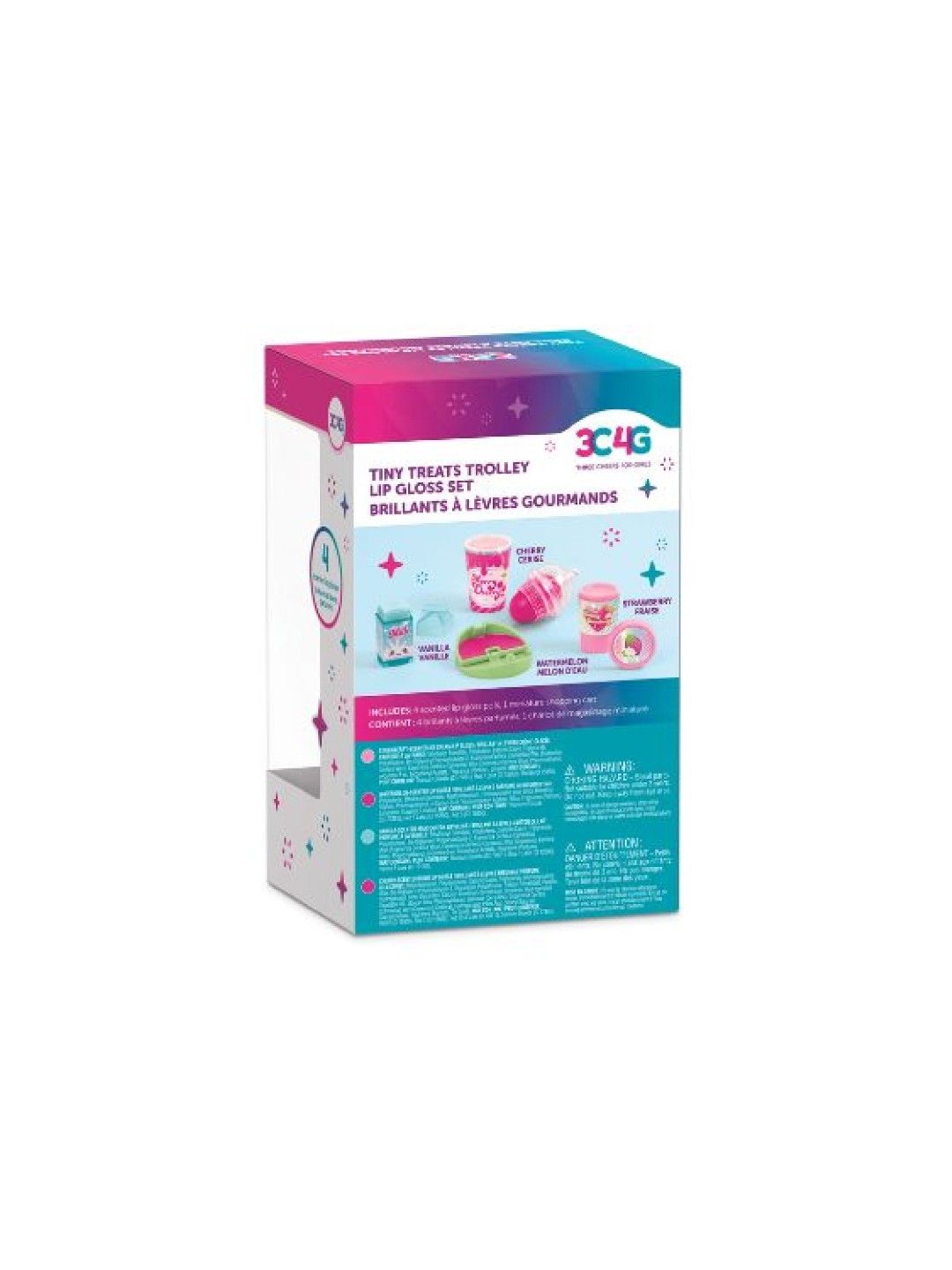 Make It Real Tiny Treats Trolley Lip Gloss Set (No Color- Image 4)