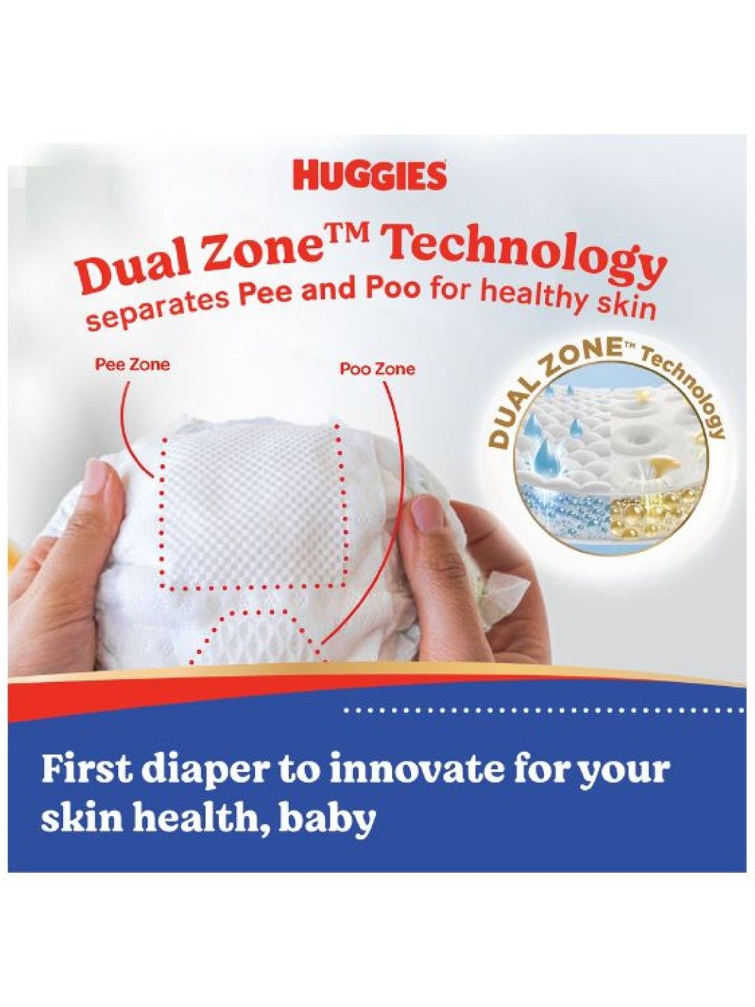Huggies Skin Perfect Diaper - Small (38 pcs) (No Color- Image 2)