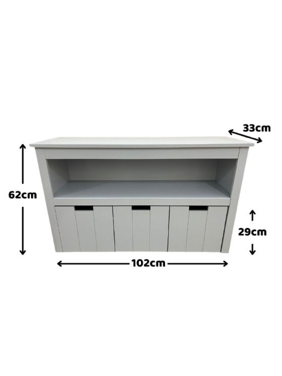 Hamlet Kids Room Sigrid Kids Cabinet and Storage Cubby (No Color- Image 4)