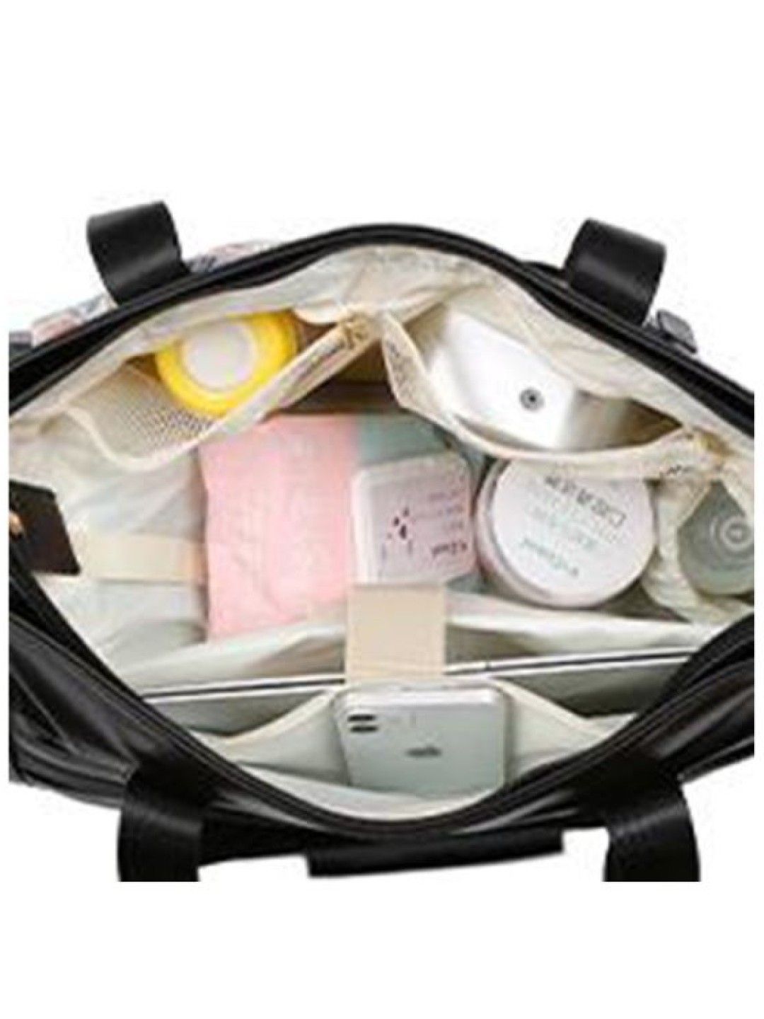 V-coool Big Capacity Mommy Diaper Bag (Black- Image 3)
