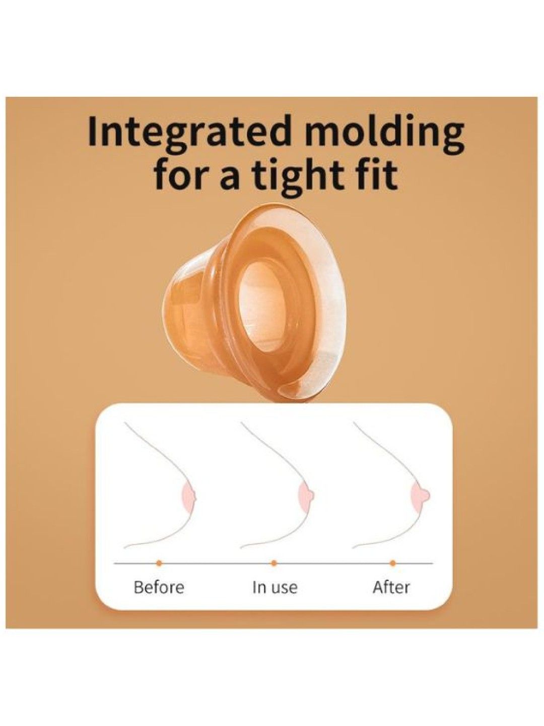 V-coool Inverted Flat Nipple Corrector with Case (No Color- Image 4)