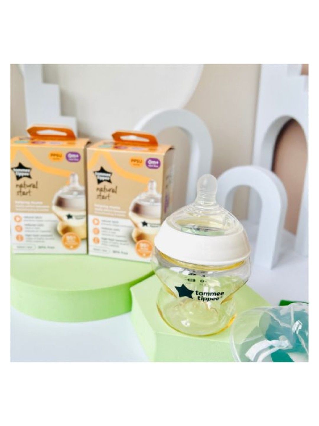 Tommee Tippee Natural Start PPSU Baby Bottle (5oz) - Slow Flow (No Color- Image 4)