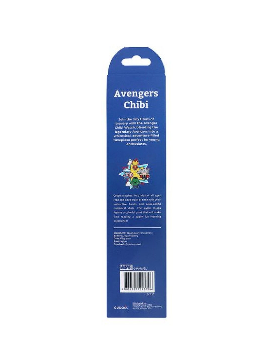 CUCOO Marvel Kids Analog Watches 33mm (Avengers Chibi- Image 4)